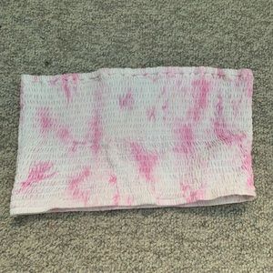 Tie dye crop top